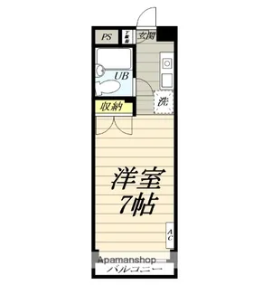 南林間FTマンション【3階】の間取り