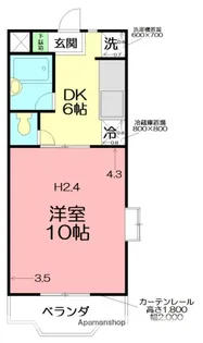 サングレースⅡ【2階】の間取り