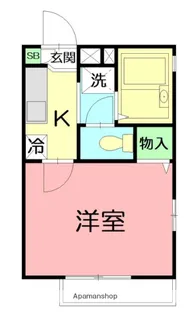 コスモハイツ【1階】の間取り