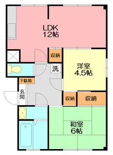 サンモール鳥居【3階】の間取り
