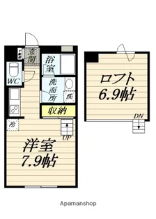 桜森スクエアⅠ【2階】の間取り