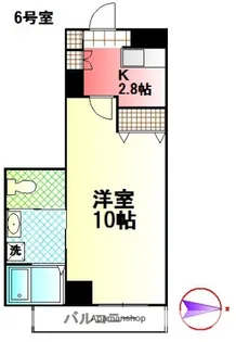 パーシモン湘南【3階】の間取り