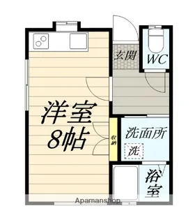 Fハウス【1階】の間取り