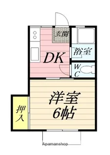 グリーンハイツ【1階】の間取り