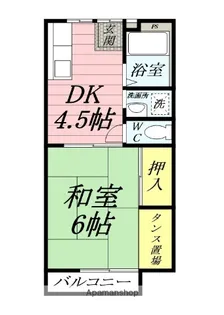 乙幸ハウス【2階】の間取り