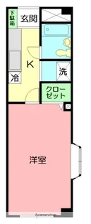 ハウスポートナルセ【3階】の間取り