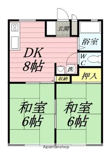 YSハイツ【2階】の間取り