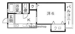 ハイブリッジ湘南Ⅱ【1階】の間取り