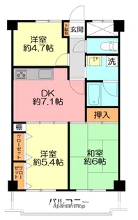 T’S GARDEN 藤沢長後【3階】の間取り