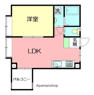 中川ビル【3階】の間取り
