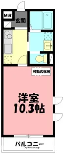 シルクドミール【1階】の間取り