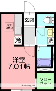 ストラーダ湘南.【1階】の間取り