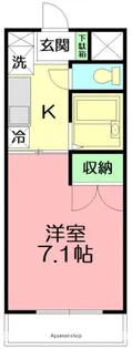 メゾン榎木町【3階】の間取り