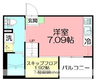 CURRENT鵠沼海岸【2階】の間取り