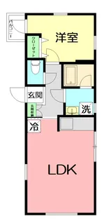 BT藤沢弥勒寺【2階】の間取り