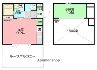 LIFESHIPD【2階】の間取り