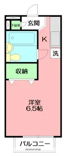 アルテミスTOKAI【1階】の間取り