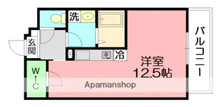 プラザフローラル【1階】の間取り