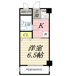 アベニール伊勢原【4階】の間取り