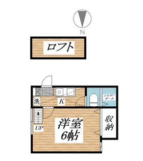 ジュネパレス伊勢原第01【2階】の間取り