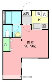 グランクラス湘南【1階】の間取り