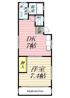 アイリス【2階】の間取り