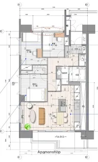 HF辻堂レジデンス【2階】の間取り
