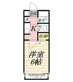 VILLA510 NO.6【1階】の間取り