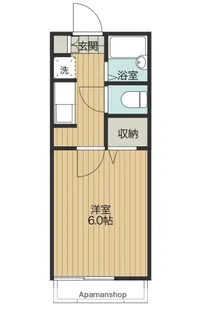 VILLA510 NO.6【2階】の間取り