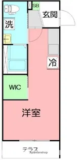 サザンクロス東海大学【1階】の間取り