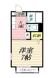 フォーブル湘南【2階】の間取り