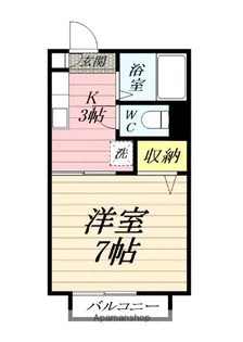 フォーブル湘南【1階】の間取り