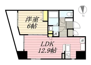 SーFORT茅ヶ崎【8階】の間取り