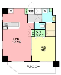 SーFORT茅ヶ崎【10階】の間取り