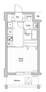 レジデンス鶴間駅前【9階】の間取り