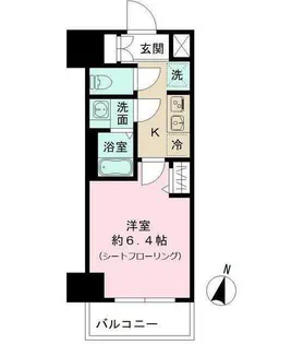 NーSTAGE 平塚II【8階】の間取り