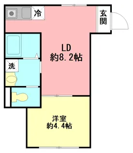 ルガノ【2階】の間取り