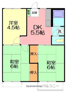 グランデュール【1階】の間取り