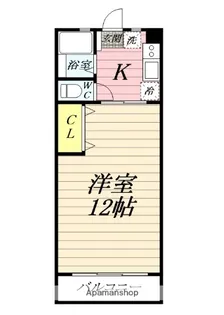 第2アイランドハイツ【4階】の間取り