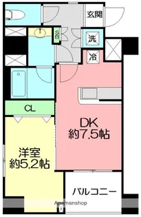 ヴェルト湘南茅ヶ崎【4階】の間取り