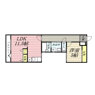 雅マンション龍城ヶ丘【2階】の間取り