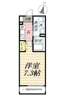 OCEAN'S14【2階】の間取り