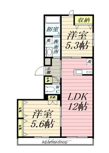 PACE FUJISAWA【2階】の間取り