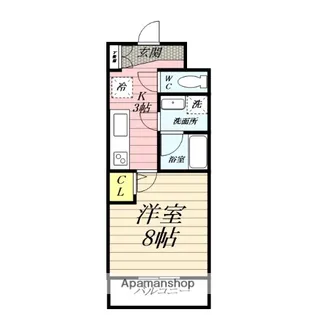 グランシエラ デュオ【1階】の間取り