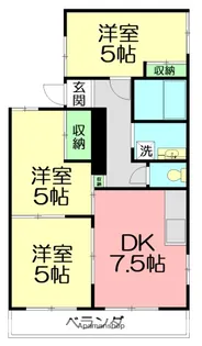 ハイツファイン【2階】の間取り