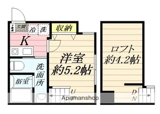 ブラウニー【1階】の間取り