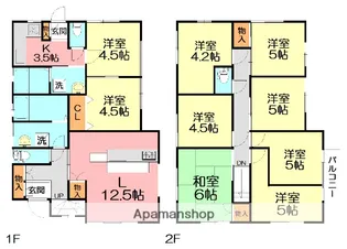 COZY HOUSE辻堂【204号室】の間取り