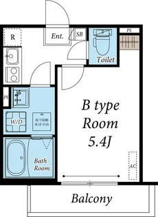 フルセイル高座渋谷【1階】の間取り