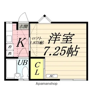 シャルム仲田Ⅱ【2階】の間取り