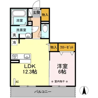 リーフガーデンⅢ【2階】の間取り
